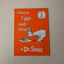 Green Eggs and Ham by Dr. Seuss Hardcover Juvenile Fiction Humorous Stories