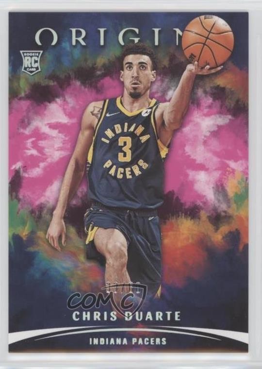 2021-22 Panini Origins Pink /60 Chris Duarte #63 Rookie RC