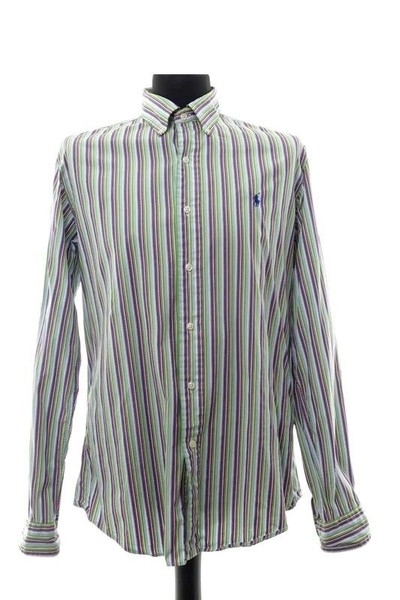 Men Polo Ralph Lauren Shirt Pink Knit 38 / M / 46