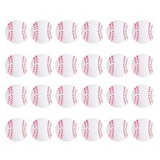 Super Z Outlet Mini Foam Sports Balls 24 Pack for Kids Adults Mini Baseball Foot