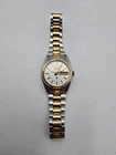 Vintage Seiko Quartz Women’s Watch Dial 8523-0059 Gold Silver 2 Tone ST. Steel