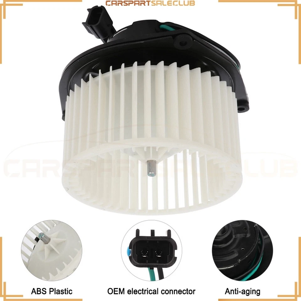 Heater Blower Motor Fan for Jeep Cherokee 1996-1988 Jeep Comanche 1992-1988 Fron - Image 2 of 4