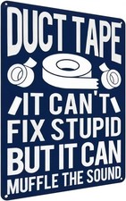 Funny Metal Tin Sign   Vintage Sarcastic Wall Decor for Man Cave, Bar, Garage,