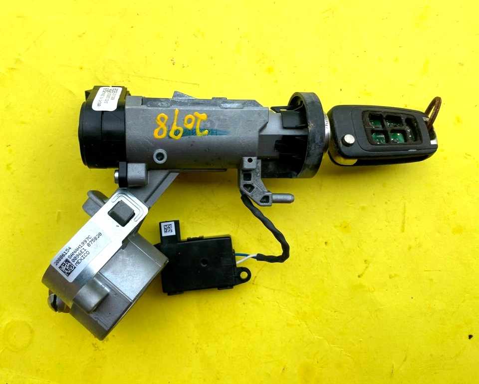 2010-2015 BUICK LACROSSE IGNITION SWITCH LOCK W/ KEY & IMMOBILIZER OEM 13502301 - Image 2 of 4