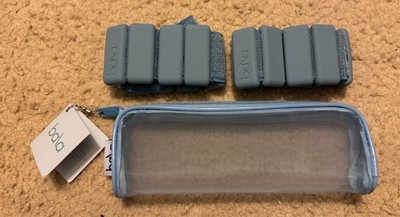 Bala Bangles Sea Blue  2  X  ½ Lb Wrist Ankle Weights w/ Case