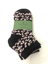 Kate Spade Ladies Quarter Socks 3-Pair Pack New