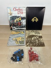 Columbia Games - Quebec 1759 - French & Briitsh Fight For NA Block Game COMPLETE