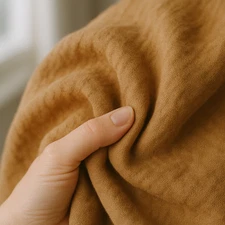Camel Linen Fabric by the Yard – Soft & Durable – Apparel, Home Décor & Crafts