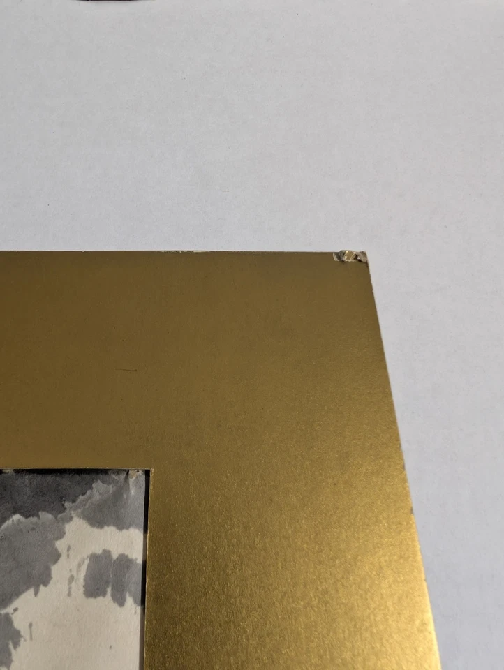 MCM 墨水和洗涤艺术起重机鸟类狩猎绘画 14x18 Matted 签名 LJ 60 复古 — 第 4/4 张图片