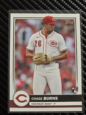 Topps 2026 Series 1 Flagship Collection Chase Burns Rookie Cincinnati Reds