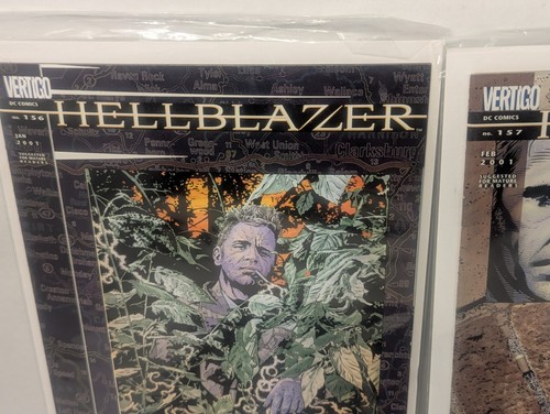 Lot Of 8 2001 "Hellblazer" Vertigo DC Comics Comic Books - Picture 2 of 5