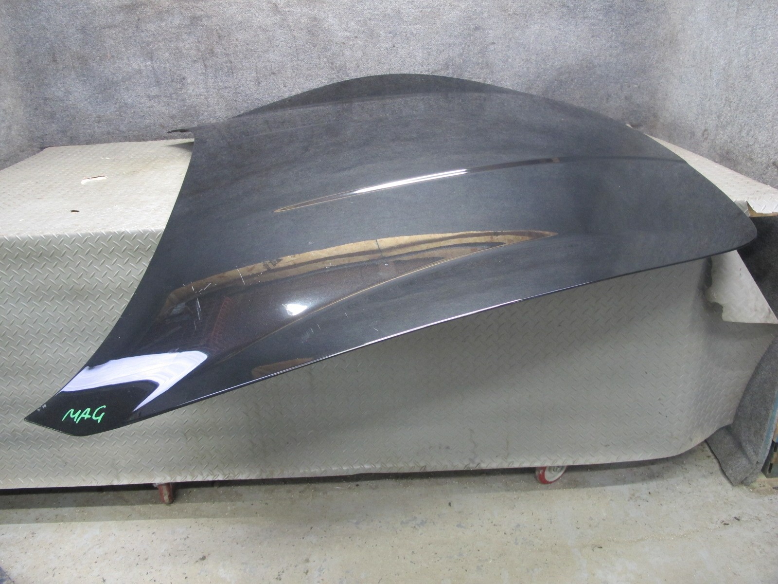 2008-2019 MASERATI GRANTURISMO M145 FRONT HOOD BONNET SHELL PANEL BLACK