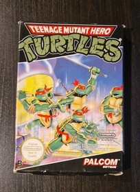 Teenage Mutant Hero Turtles NES Nintendo Palcom (FRA) CiB  