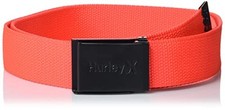 Men's Belts 3-Pack One Size Bright Crimson