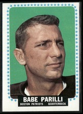 Babe Parilli 1964 Topps #17 Boston Patriots