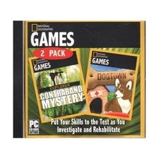 Cosmi Computer Wargame National Geographic Games 2 Pack NM