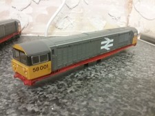 OO GAUGE HORNBY CLASS 58 RAILFRIGHT DIESEL BODY VGC