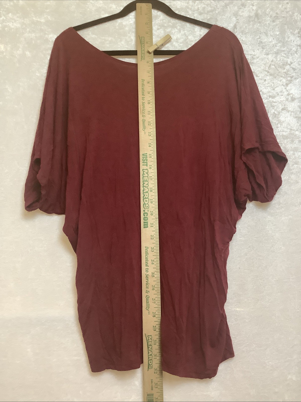 Lyss Loo Maroon Lightweight Breathable Stretch Wo… - image 6