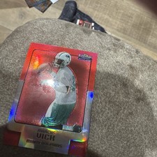 marcus vick rookie card finest topps #129 2005 331/399. rookie card picture