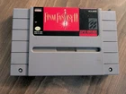 FINAL FANTASY II 2 FF2 - Super Nintendo SNES - Game Only