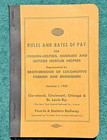 1955 New York Central Railroad Firemen NYC Railway Hostlers Enginemen Rules Book — photo 6