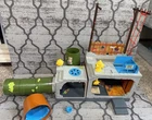 TMNT Sewer Lair Playset Teenage Mutant Ninja Turtles 1989 Complete VTG