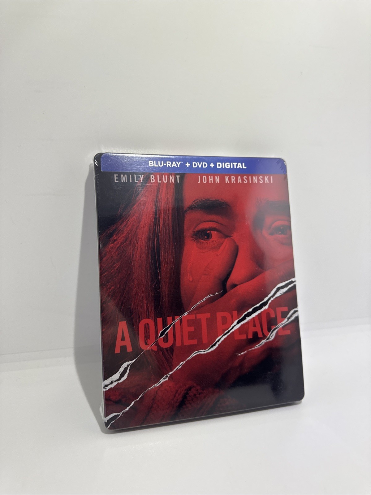 A Quiet Place Blu-ray DVD Steelbook Steelbook John Krasinski 2 Disc Set Sealed