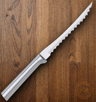 Rada Cutlery Tomato Slicer Kitchen Knife 5'' T420 Steel Blade Aluminum Handle