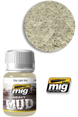Heavy Mud Texture Dry Light Soil 1700 - Ammo by Mig Jimenez