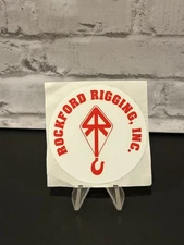 Rockford Rigging Illinois Operating Engineer Hardhat Sticker Hard Hat Crane