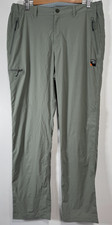 Sprayway Cargo Trousers Mens Medium Green Hiking Lightweight Zip Pockets
