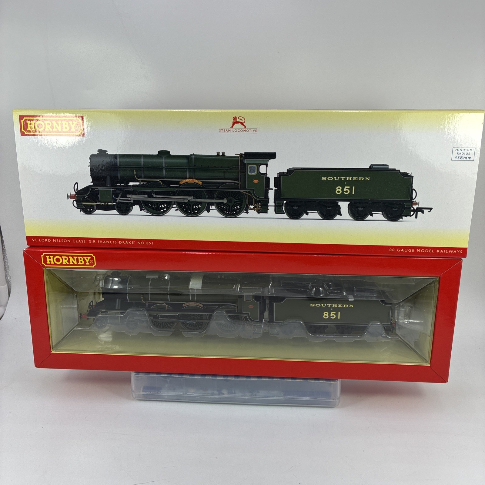 Hornby R3634 OO Gauge SR Lord Nelson Class Sir Francis Drake 851 DCC Fitted New