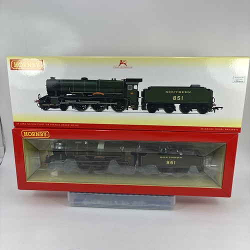 Hornby R3634 OO Gauge SR Lord Nelson Class Sir Francis Drake 851 DCC Ready New prezzo ebay