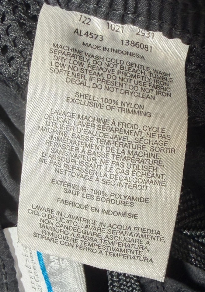 Columbia Womens M Black Shorts Hiking Fishing Nylon Drawstring & Elastic Waist - Image 4 of 4