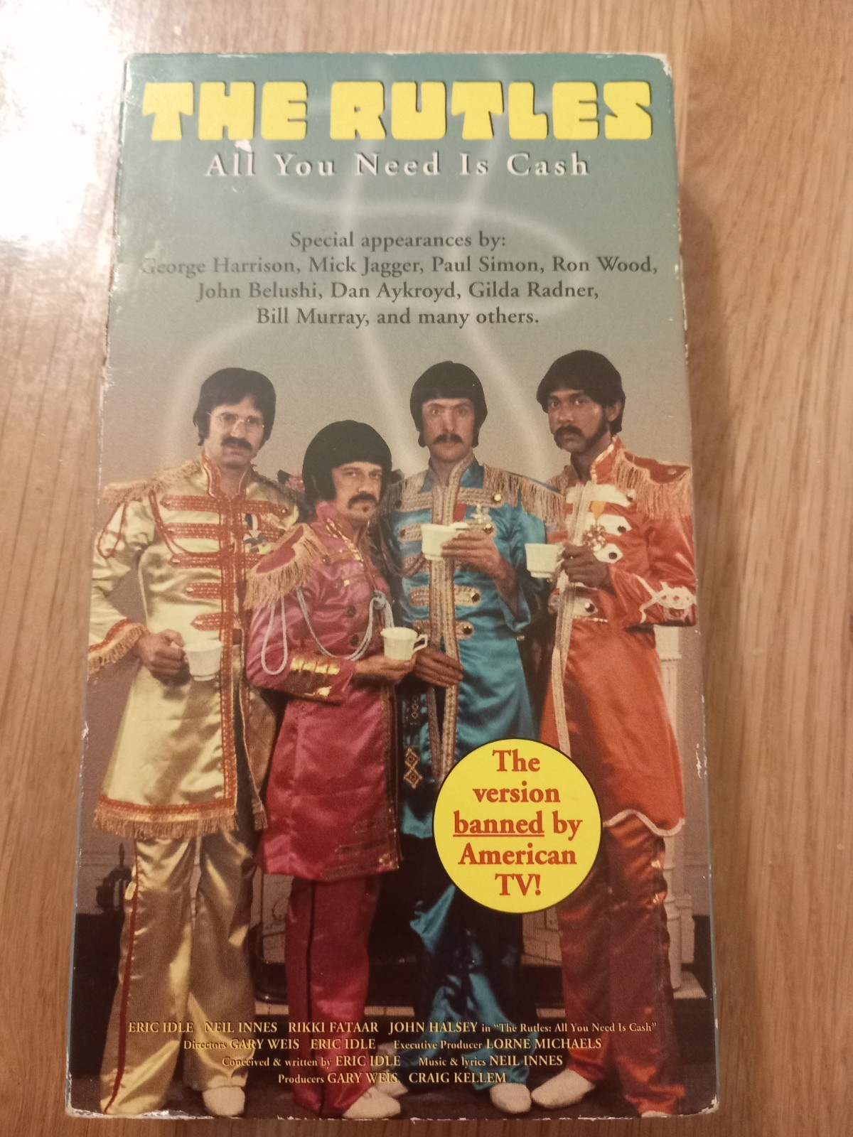 The Rutles All You Need Is Cash VHS Video 1995 Very Rare Good Condition
