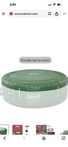Coleman Round Hot Tub Cover Green Suitable for Hot Tubs Spa Replacement Lid