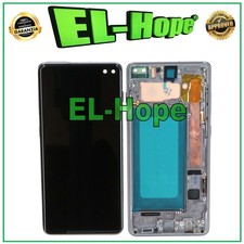 DISPLAY LCD TFT + FRAME PER SAMSUNG GALAXY S10 PLUS SM-G975F TOUCH SCREEN NERO