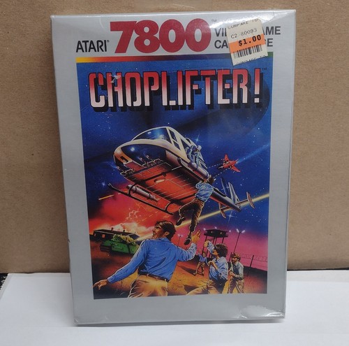 ¡Choplifter Atari 7800 de colección! Nuevo precintado
