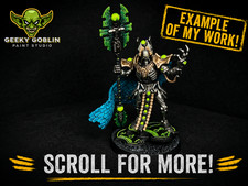Warhammer 40K Necrons Psychomancer Pro Painted Commission