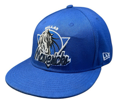 Dallas Mavericks Hat Cap Blue Structured Snapback 2021 Tip Off 75th Anniversary