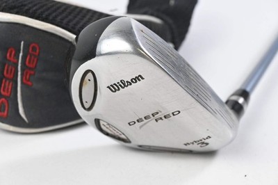Wilson Deep Red #3 Hybrid / 19 Grad / Regular Flex Fujikura Schaft