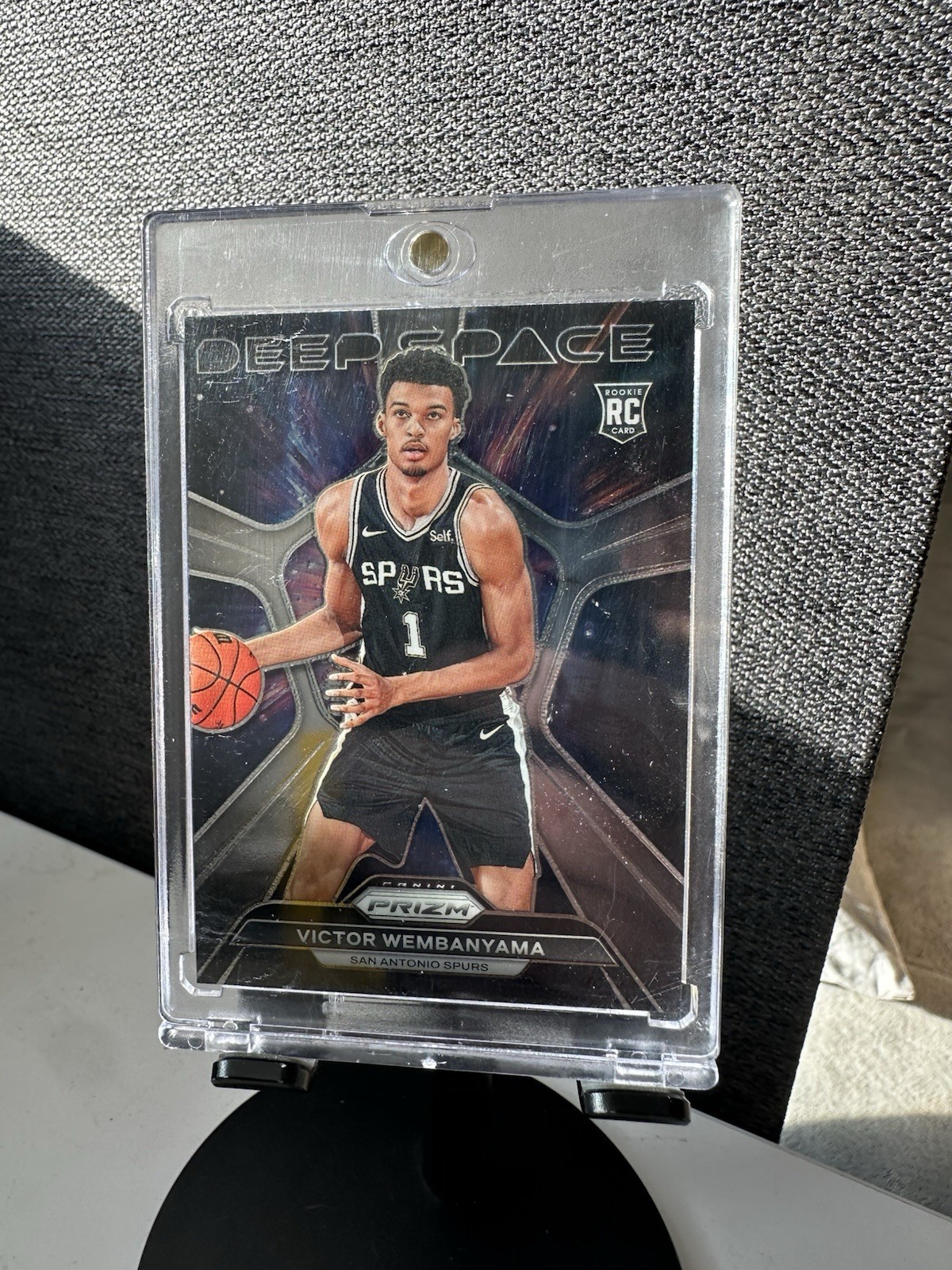 2023-24 Panini Prizm - Deep Space Victor Wembanyama #1 Silver Prizm (RC)