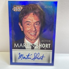 Martin Short 2015 Panini Blue 32/49 Americana Signatures Autograph #S-MS