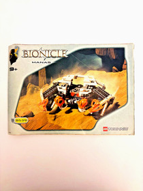 LEGO BIONICLE 8539 Manas Rahi Tested Working Motorized Remotes Instructions