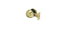 Deltana CL210LM-3 CL210LM Double Cylinder Deadbolt, Grade 1 Polished Brass