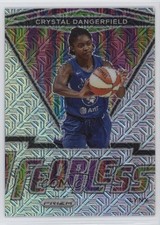 2021 Panini Prizm WNBA Fearless Mojo Prizm 3/25 Crystal Dangerfield #16 12v9