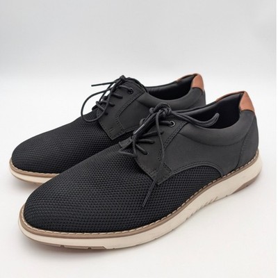 Nordstrom Rack Ryder Hybrid Knit Derby Shoes Lace-Up Men's Black Size US11M EU44