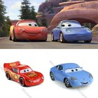 2er Set Cars Lightning McQueen & Sally Carrera Die-cast Paar Modellauto Geschenk