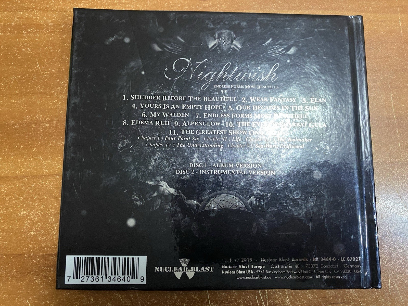 Endless Forms Most Beautiful by Nightwish (CD, 2015)