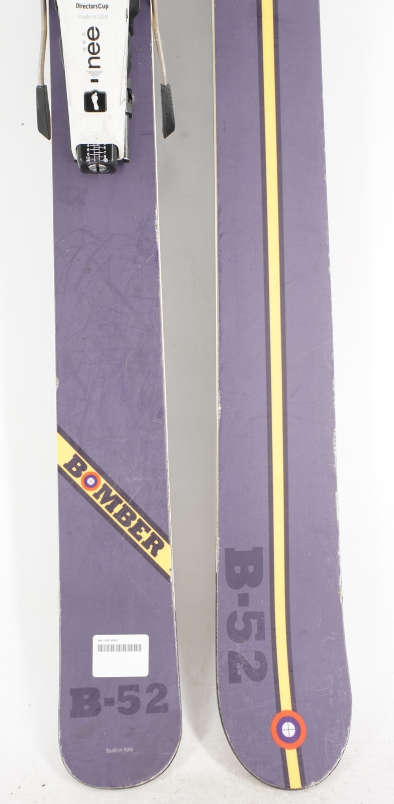 Bomber B-52 Adult Demo Skis with Bindings - 180 cm Used